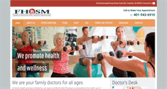 Desktop Screenshot of fhsmri.com